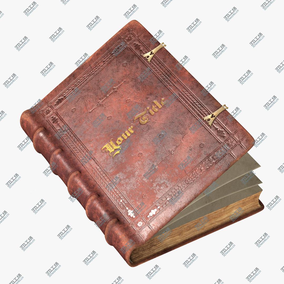 images/goods_img/2021040233/Old Incunable Book, Rigged, 8K PBR Textures, Low Poly 3D/1.jpg